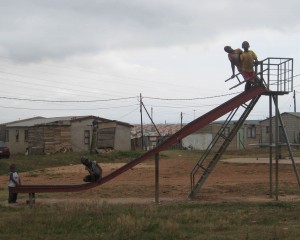 This is one of two playgrounds we have in Joe Slovo. - Anele Bokuva